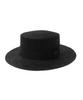 Yunibeosyeolkemiseuteuli Bau Black Flat Fedora Summer Fedora