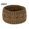 Cozy Ear Covers for Women Winter Knitted Headband Women, Soft Fleece Lined Thermal Hair Wide Cold Weather Band, Thickened Plush Warmer Outdoor Sports