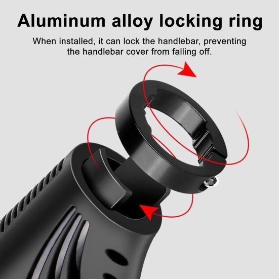 1 Satz Fahrradlenkergriffende Ergonomisch Rutschfest Universal MTB Rennrad Mountainbike Lenkergriffabdeckung Ersatz Fahrradzubehör