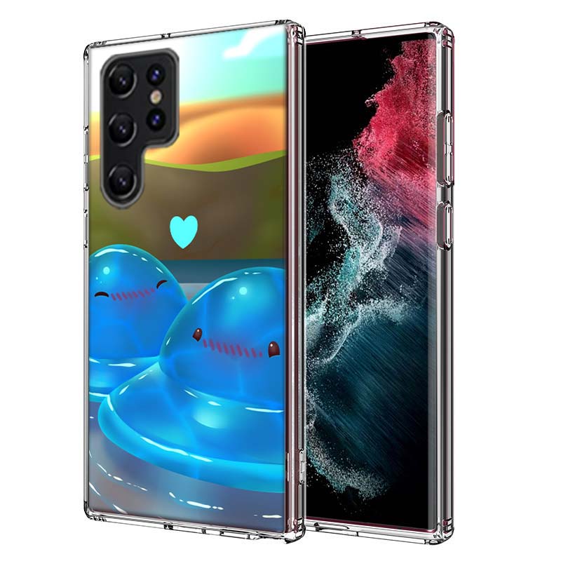 S-Slime R-Rancher Game Capa Phone Case For Samsung S26 Ultra S25 Edge Galaxy S23 S21 S20 S24 FE S22 S10 Plus Cover Clear TPU She