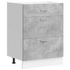 VidaXL Base Kitchen Cabinet "Lyon" Concrete Grey Engineered Wood 854253