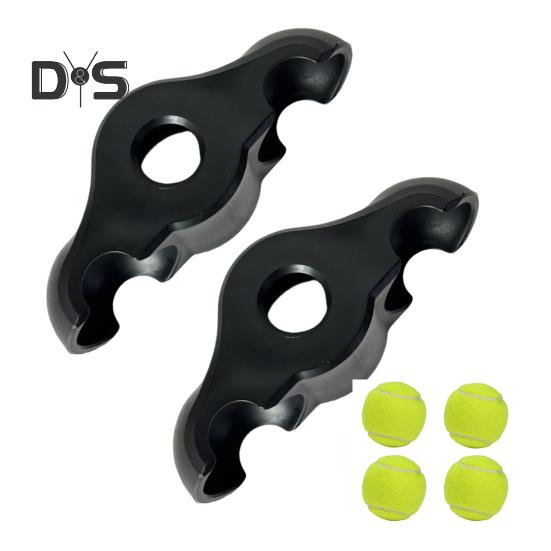 

2/4 шт. накладки на ноги для велоспорта в помещении с 4/8 теннисными мячами для фитнес-велосипеда, амортизирующие, противоскользящие, для защиты пола, для домашнего спортзала, для тренировок, для велотренажера 2pcs