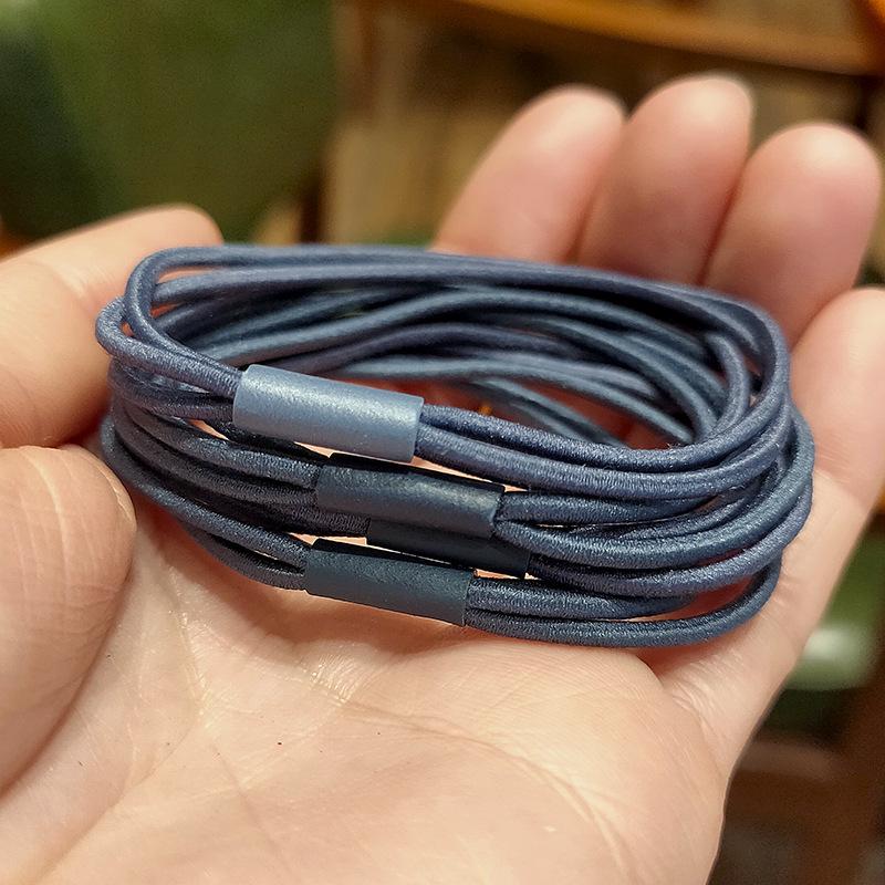 Korean Style Elastic Hair Ties - Basic DIY Handmade Rubber Bands