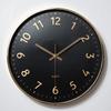 Plastic Silent Wall Clock, Creative and Fashionable Three-dimensional Digital Scale Wall Clock for Living Room, Clock 12 Inches 30CM