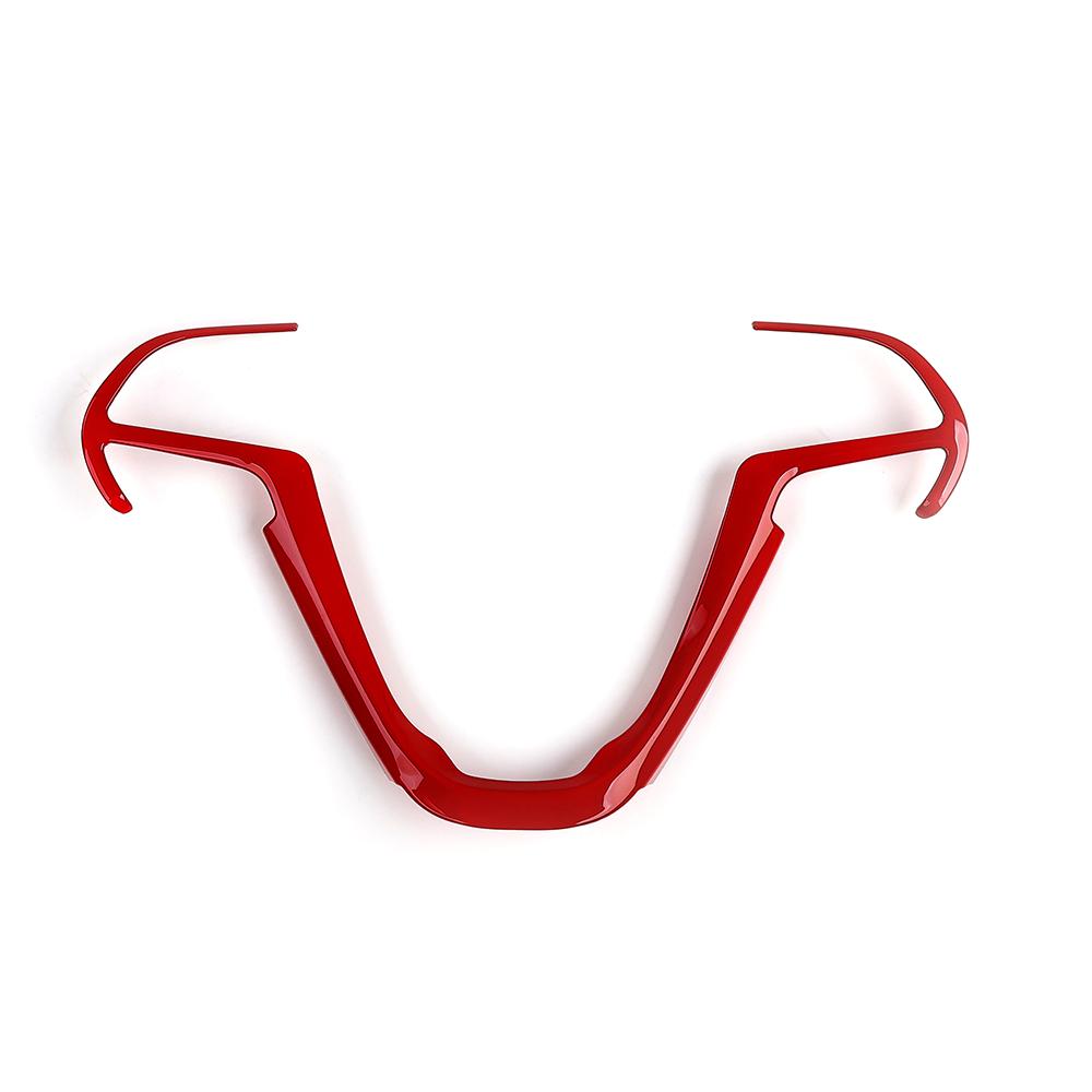 

Декоративная наклейка на руль из АБС-пластика подходит для Jeep Grand Cherokee для Jeep Cherokee 2014-2020, аксессуары для салона автомобиля