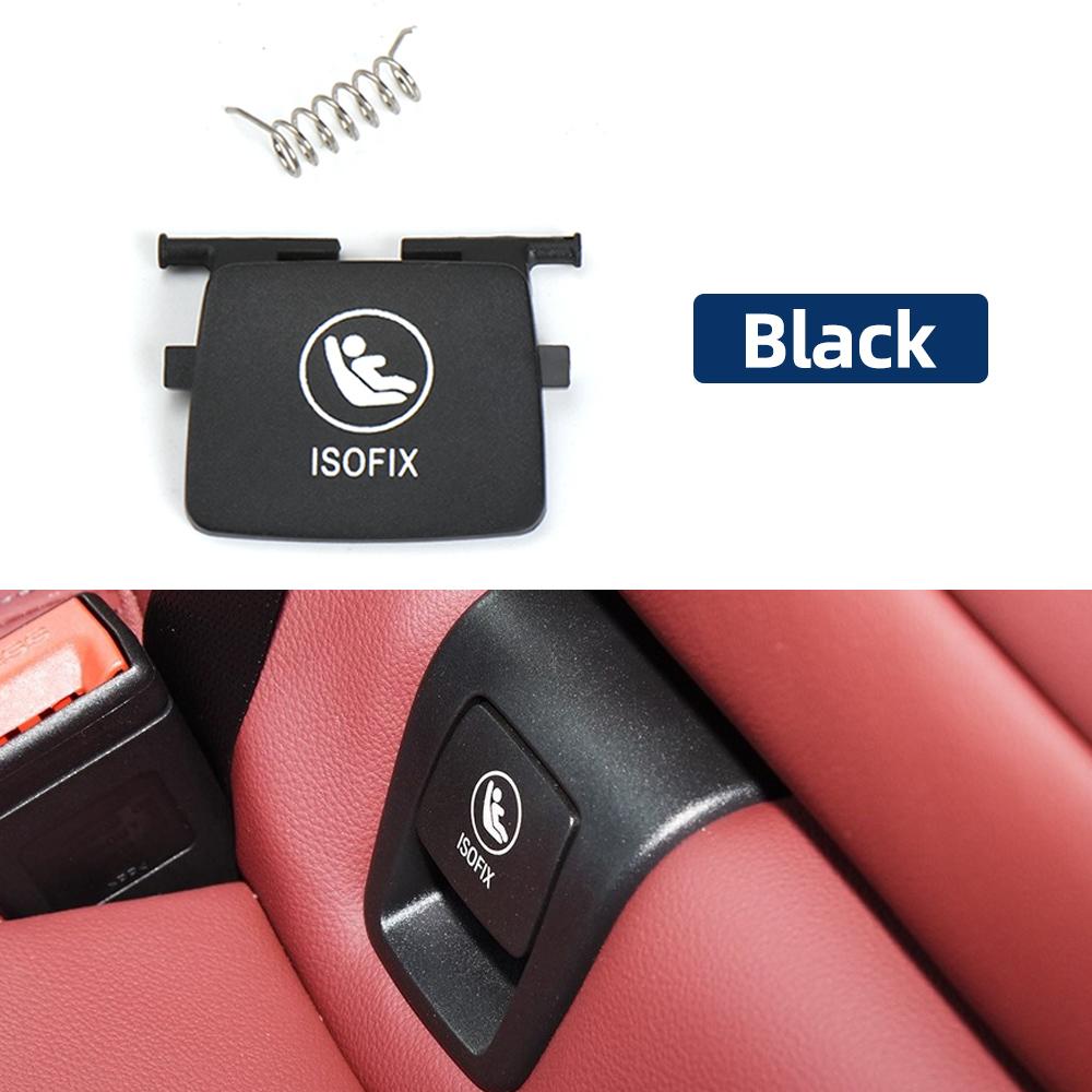 

Car Rear Child Seat Anchor ISOFIX Cover Flap Auto Replacement Parts For BMW X3 X4 Series G01 G02 G08 52207474100 чёрный