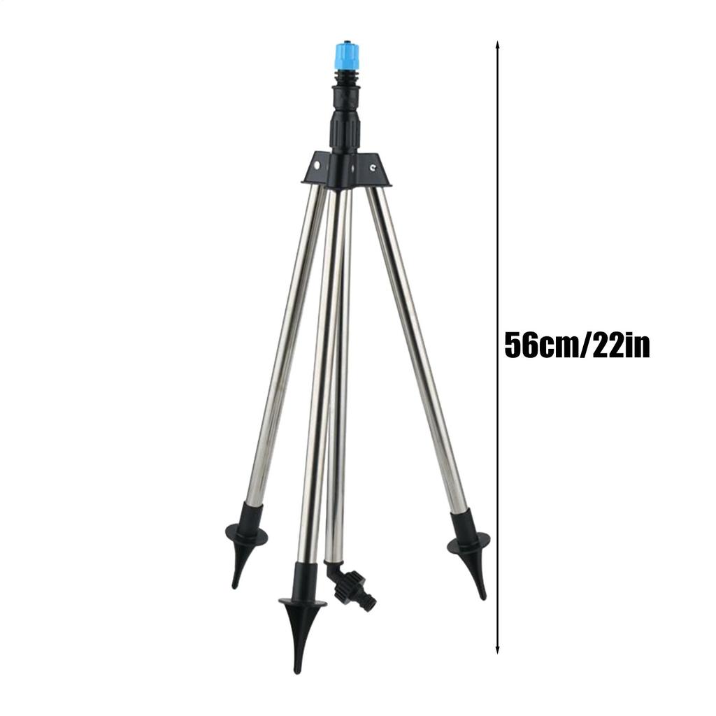 Lawn Tripod Sprinkler 360 Degree Sprinkler Stand Tripod Outdoor Adjustable Height Watering Equipment For Yard Flower Bed