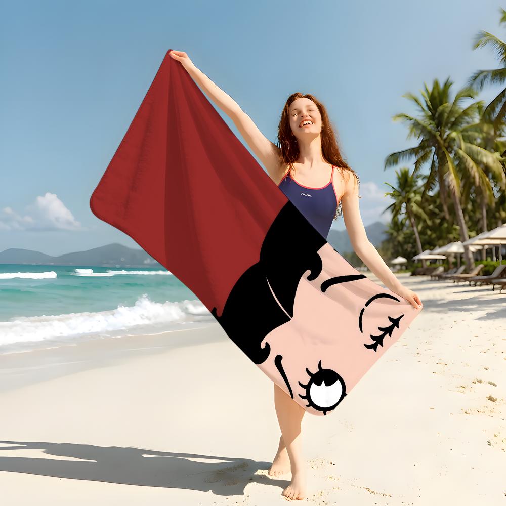 Character B-Betty B-Boop Towel Beach Blanket Towel For Travel Gym Shower Luxury Lightweight Camping Pool hot