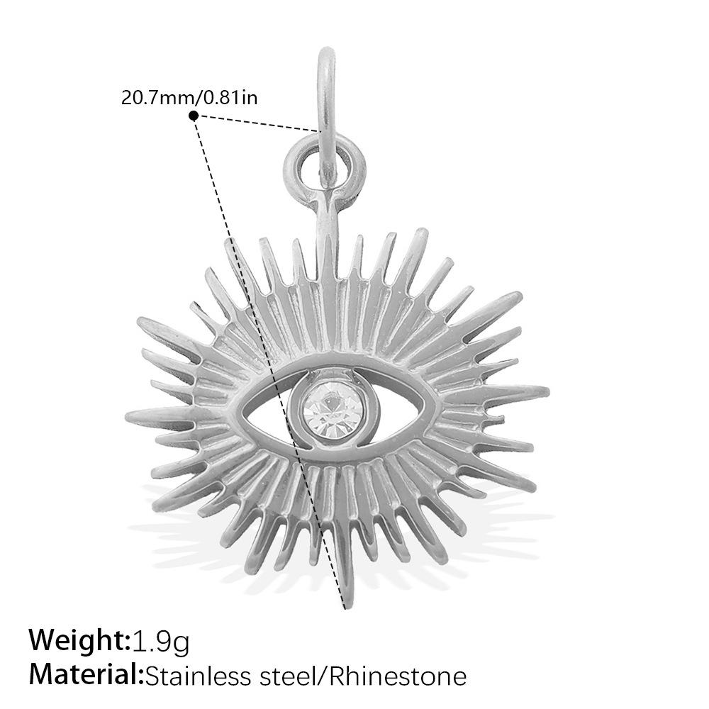 Stylish And Diverse Diy Pendant Stainless Steel Gold-Plated Diamond-Encrusted Freshwater Pearl Pendant Collection