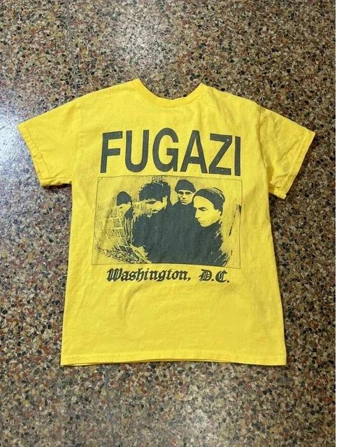 vintage fugazi t T-shirt band T-shirt reprint unisex T-shirt 3XL