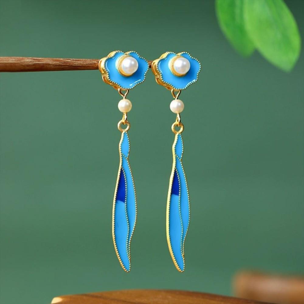 Серьги-кисточки Burning Blue Vintage Water Drop Китайские серьги Ювелирные аксессуары Style 5