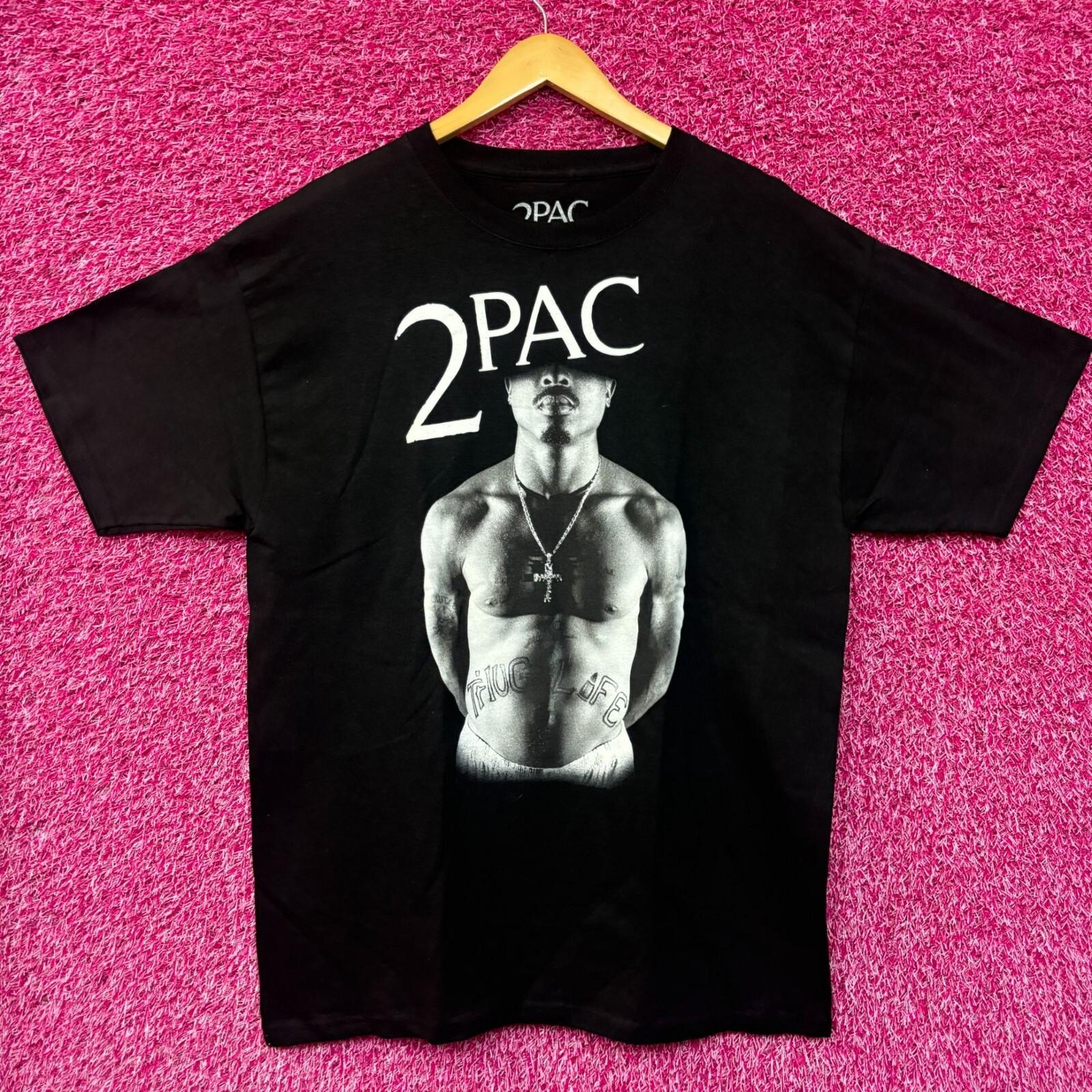 2Pac Shakur 2Pacalypse Now Thug Life Хип-хоп футболка размер L XXL