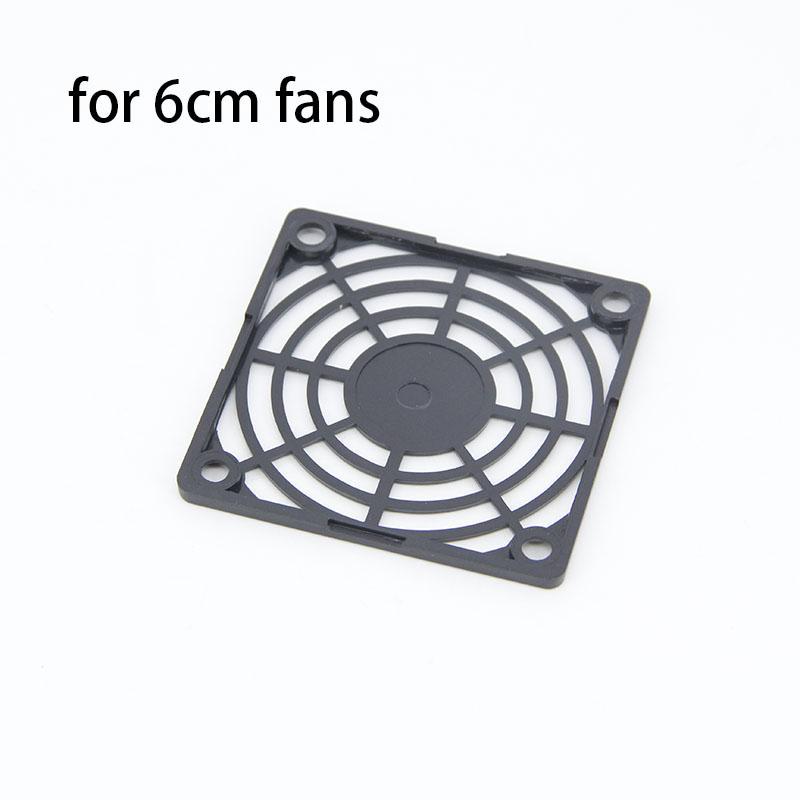 2pcs/pack 40mm 50mm 60mm 80mm 120mm PC Mesh Fan Dust Filter Dustproof Case Guard Grill Protector Cover 12cm Computer Plastic Front Plate