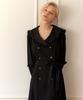 Dear Ryu Sailor Frill Collar Dress #Black
