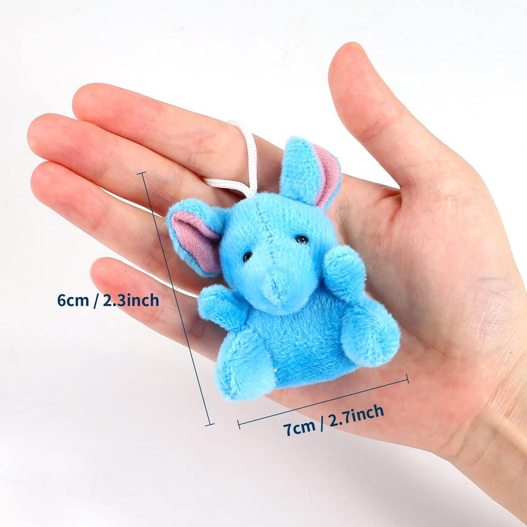 LIHAO 2025 Advent Calendar Plush Toy with Strap and Keychain for Christmas Gift for Countdown Christmas Ornament for Christmas Decoration Girls,