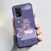 Casing For Nokia XR21 Case Aesthetic Fashion Cute Cat Astronaut Cartoon Black TPU Silicone Soft Shockproof Phone Case Back Cover