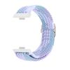 Braided Nylon WatchBand Strap For Huawei Watch Fit 3 Smart Wristband Braided Elastic Weave Bracelet For Huawei Fit4 Pro Strap