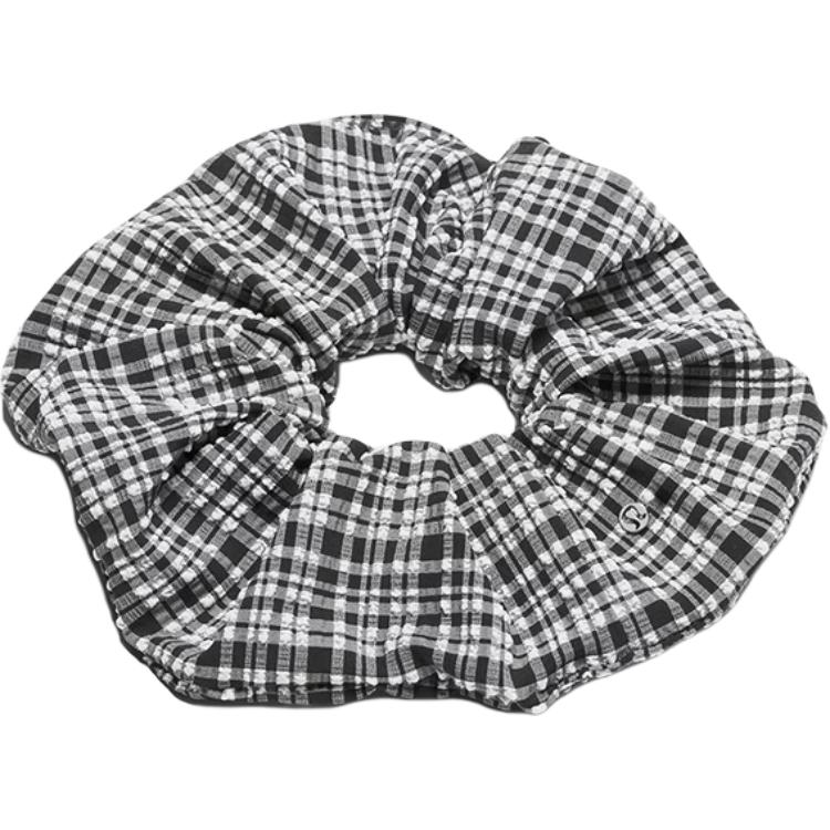 Lululemon Logo Detail Hair Tie Women Accessories Multicolor LW9FVLS Cream Yellow Lavender Frost Purple Bubbles Plaid