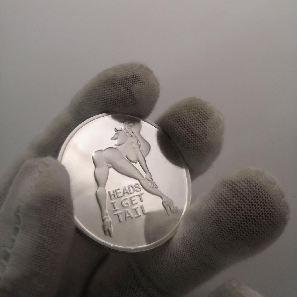 Try your luck with sexy coins, sexy coins, military commemorative medals, Christmas gift, Stocking stuffers