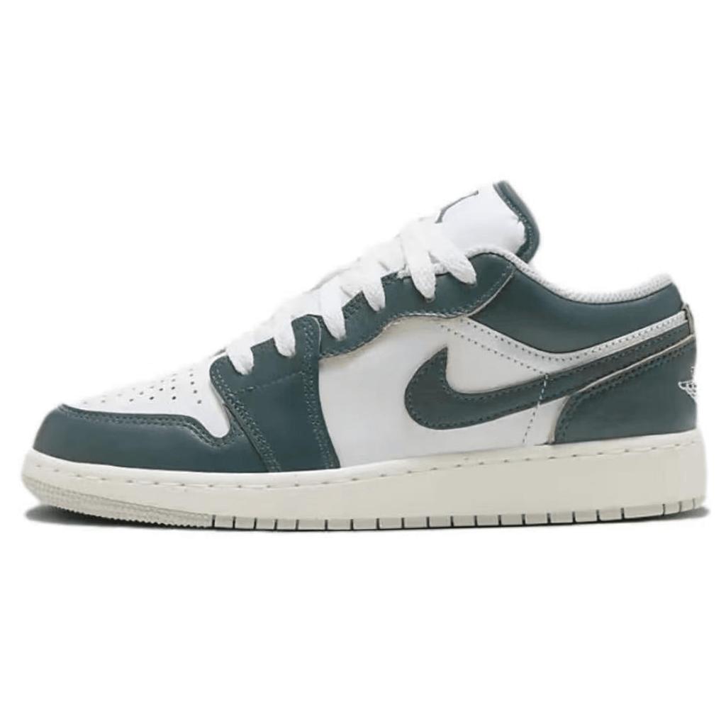 Jordan Air Jordan 1 Abrasion Resistant Low top Vintage Basketball Shoes Unisex Sky Blue FQ7687-300(team1053-)