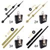 Quarz DIY Wanduhr Uhrwerk Mechanismus Kits Inklusive Zeiger Batteriebetrieben Reparaturteile Ersatz