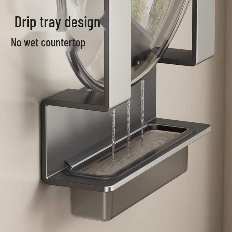 Brangdy Punch-Free Wall-Mounted Pot Lid Holder (2-Pack)