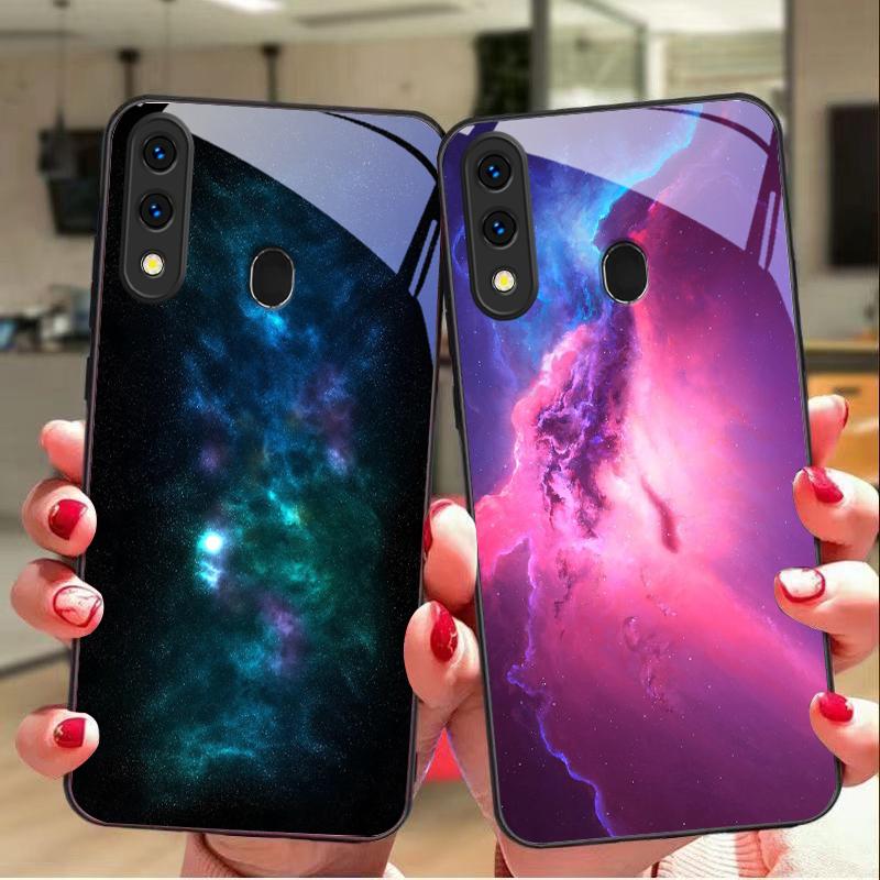 Space Nebula Wallpaper For Samsung Galaxy A50 A52 A52s A53 A54 A55 A56 A51 A80 A70 A71 A35 A34 A30 A26 A25 A22 Glass Phone Case