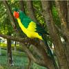 Finti Animali Uccelli Oggetti di Scena per Giardino Nuovi Creativi 45cm Pappagallo Simulato Ara Fatta a Mano Schiuma Piume Statua Prato Ornamenti