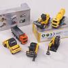 Alloy Engineering Car Model Excavator Dumper Dump Truck Loader Bulldozer Tractor Collection Toys For Kids Gifts