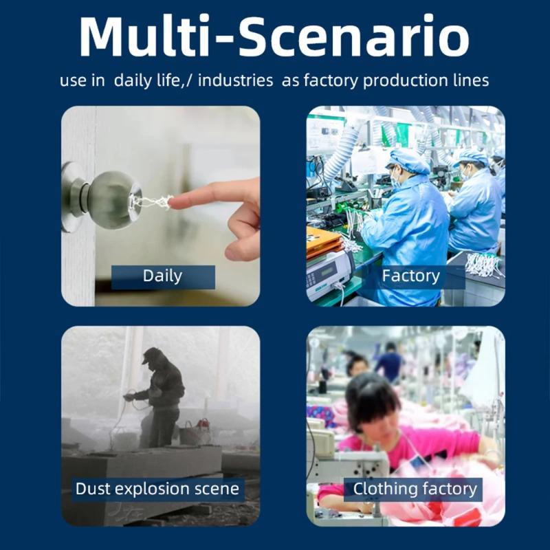 Wireless Anti-static Wristband Balance Body Home Outdoor Sports Waterproof Continuously Adjustable Universal for All Age Groups