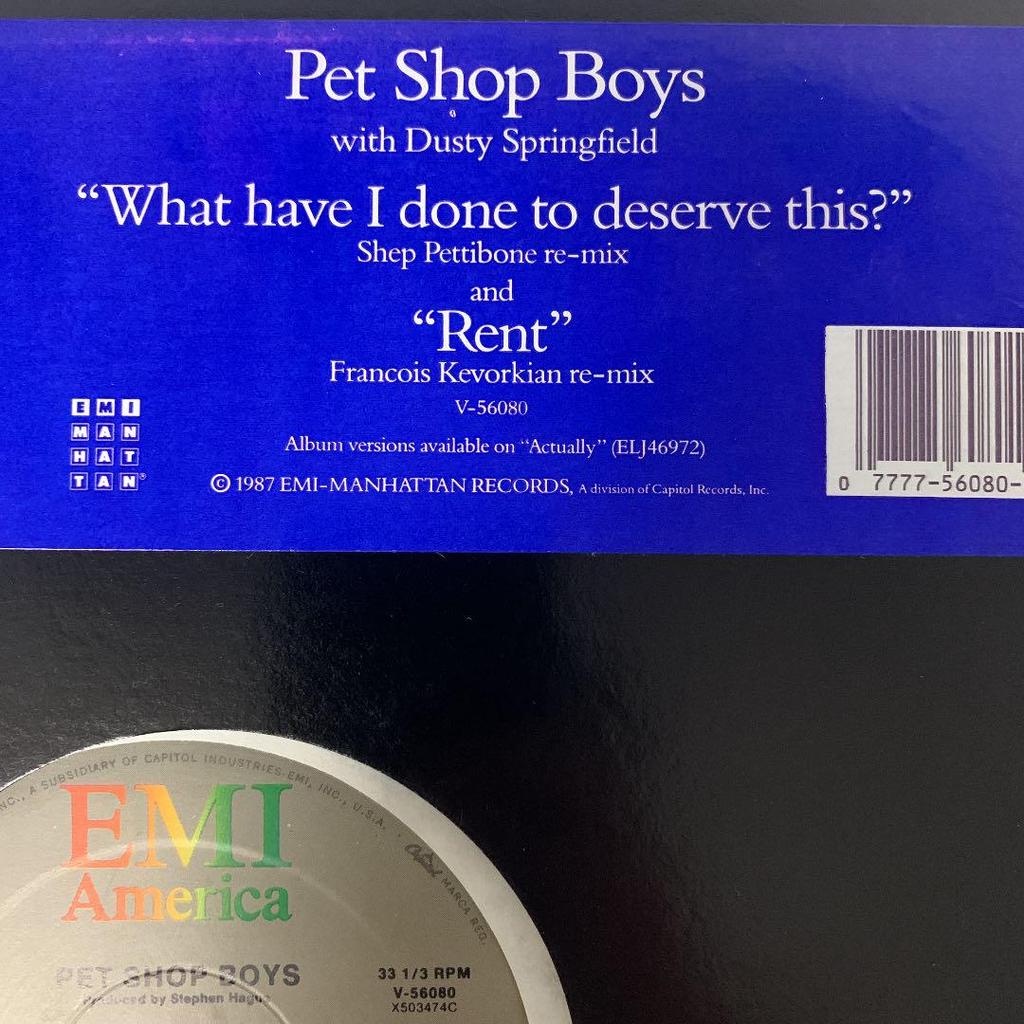[USED] PET SHOP BOYS DUSTY SPRINGFIELD 12 Records