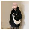 Women's New Shoulder Crossbody Dumpling Bag Large Capacity Tote Bag Solid Color Casual Versatile Nylon Fabric Bag Trendy