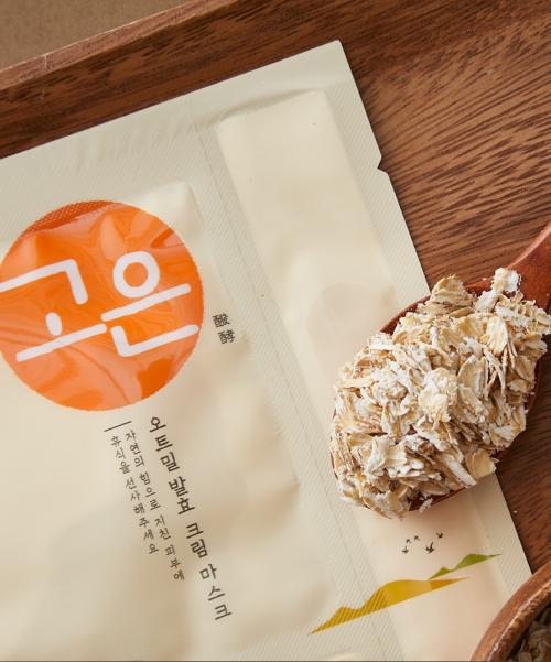 Daycell Cosmetics Goeun Oatmeal Fermented Cream Wash-off Moisturizing Mask Pack (4-Count)