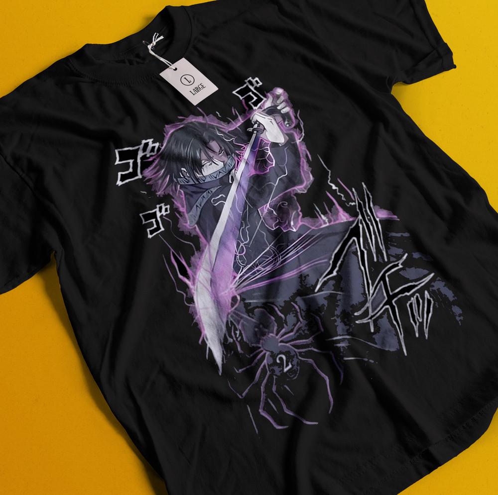 

Футболка Feitan Hypland Hunter X Hunter Girt Portor Графическая Аниме Футболка Все Размеры S