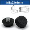 M6M8 Plastic Adjustable Foot Furniture Tables and Chairs Screw Foot Mats Cabinets Sofas Height Increasing Universal Support Pads