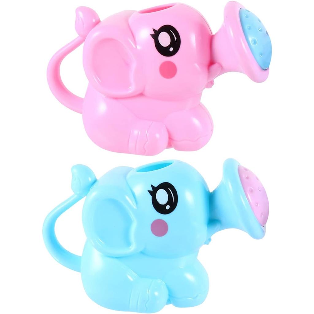 Elefant Gießkanne Werkzeug Spielzeug Kinderspielzeug Kinder Badespielzeug Plastikspielzeug Elefant Badegießkanne Badespielzeug Display Blau Badenehmen