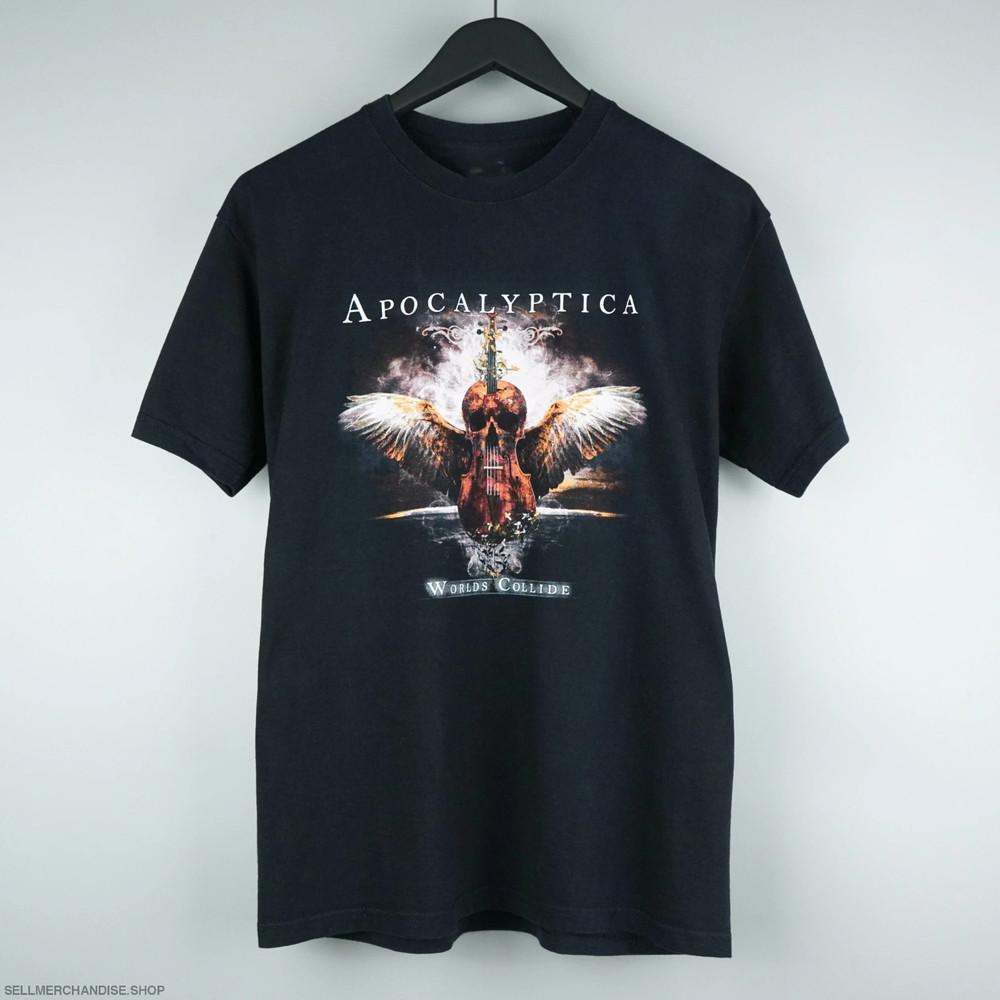 2007 Apocalyptica Collection Short Sleeve Black All Size T-Shirt AR923 Unisex T-Shirt XXL