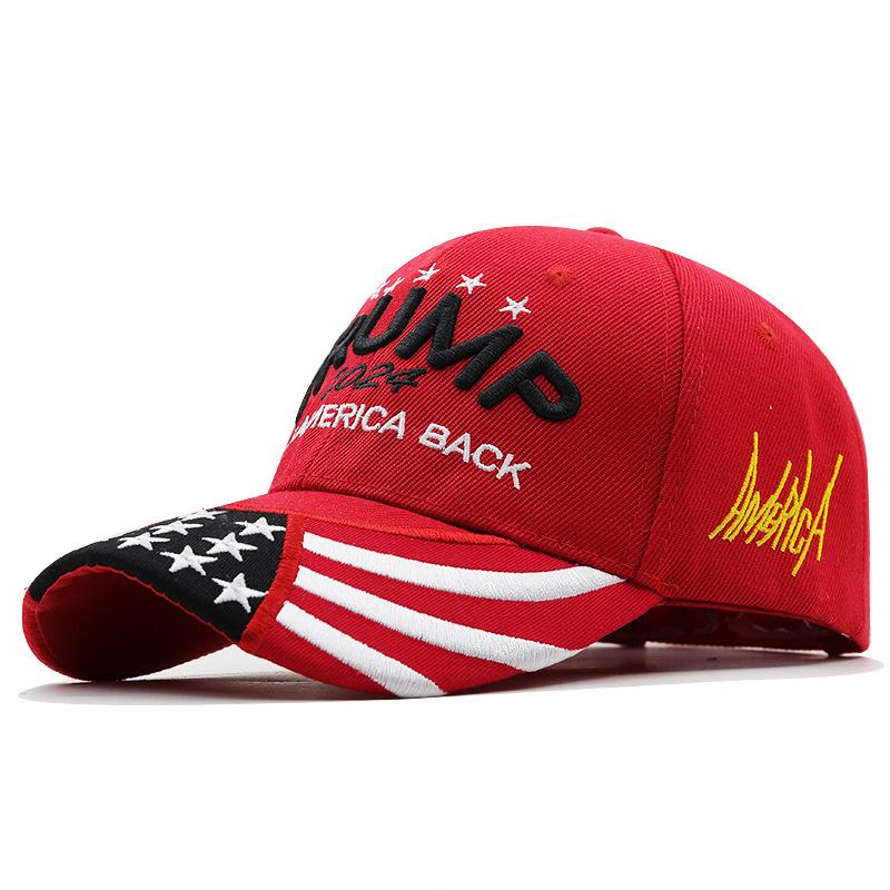 

Embroidery Donald Trump 2024 Hat Usa Flag Great Again President Baseball Hats