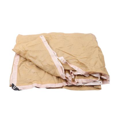 Outdoor Sun Shade Screen Cloth Yellow Garden Sun Shade Screen Sunshade Block Mesh 4x3 Meter