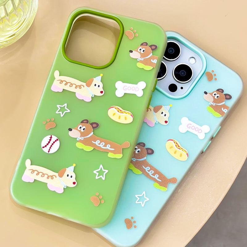 

Zhitai Cartoon Jelly Case for iPhone 12-15, Apple 16 iPhone 13/14