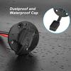 2PCS SAE Power Socket Sidewall Port Quick Connect Solar Panel Mount Connector