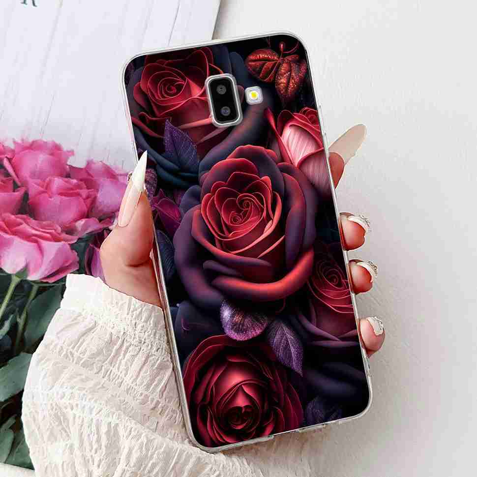 For Samsung Galaxy J6 Plus Case J610F J610G Popular Painted Phone Cover Soft Silicone Cases For Samsung J6 Plus GalaxyJ6+ Coque