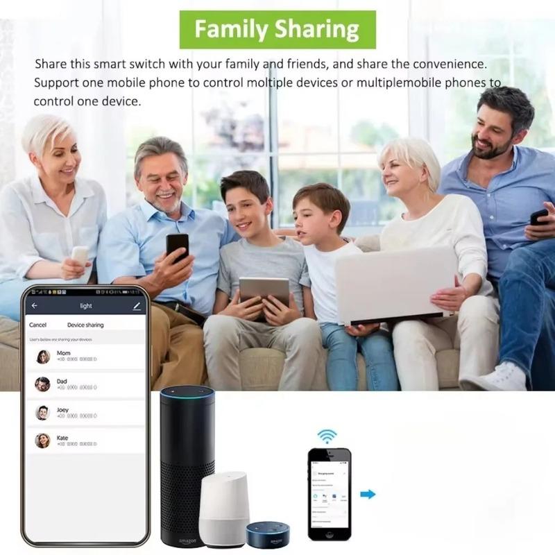Melery Tuya WiFi Boiler Water Heater Israel Switch Smart Socket 40A Time Schedule Voice Control Google Home App Alexa Echo Dot
