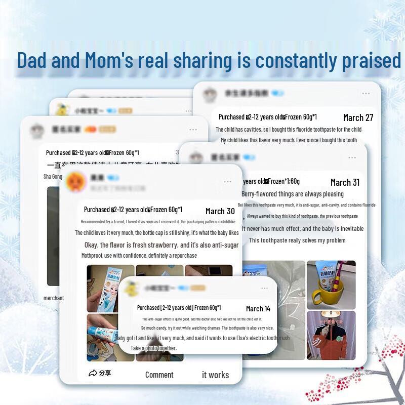 Crest Kids Anti-Cavity & Whitening Toothpaste (Frozen Edition, 2-Pack)