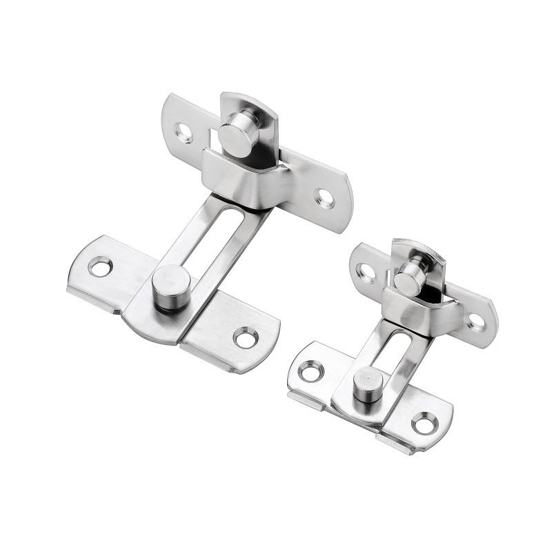 Right-Angle Push-Pull Door Latch Bolt for Sliding and House Doors.