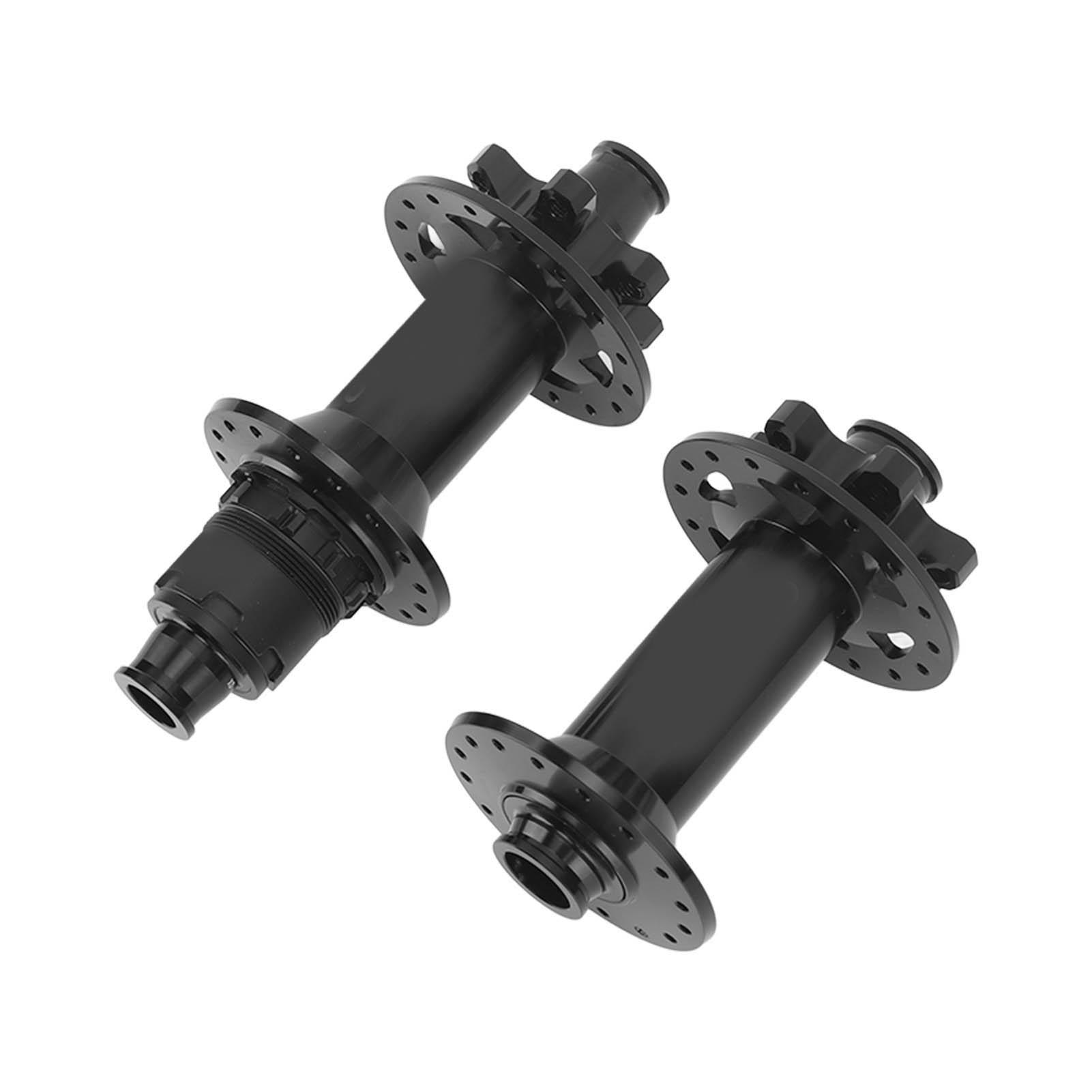 1Pair Mountain Bike Hub Black Friction Reduction High Strength Rustproof 32 Holes Mountain Bike Hub for Mountain Bicycles