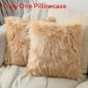 Modern Minimalist Plush Pillow Cover With Velvet Fabric For Living Room Decor