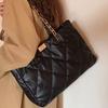 Large Capacity Diamond Chain Bag Women's 2025 New Trendy Fashion Texture Niche Tote Bag Versatile Shoulder Bag Women