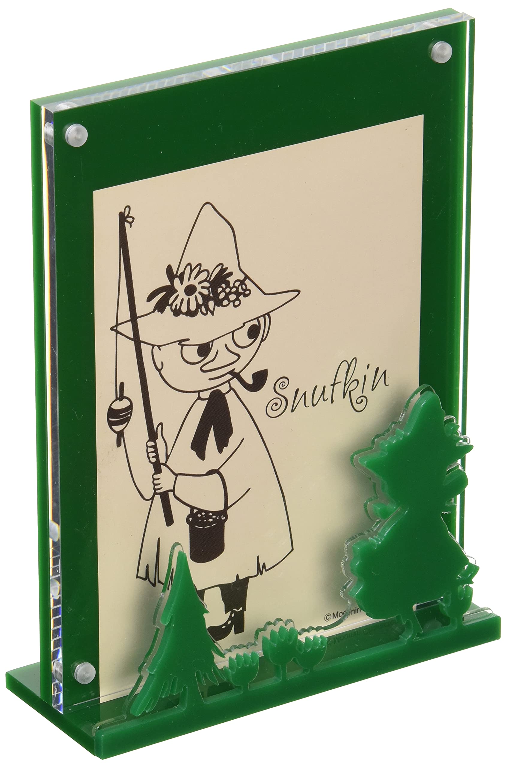 

Фоторамка Силуэт Муми-тролля Снусмумрик KC5000 зелёный