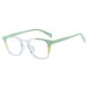 New Black Square Computer Glasses Frame Women Men Anti Blue Light Rectangle Eyewear Blocking Optical Spectacle Eyeglasses